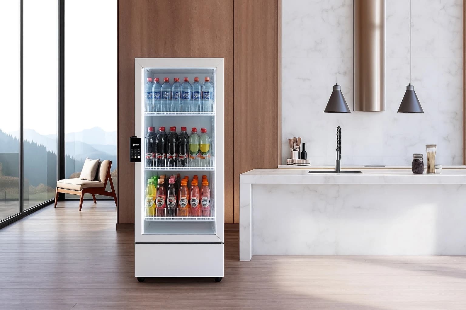 Single Door AI Vending Machine